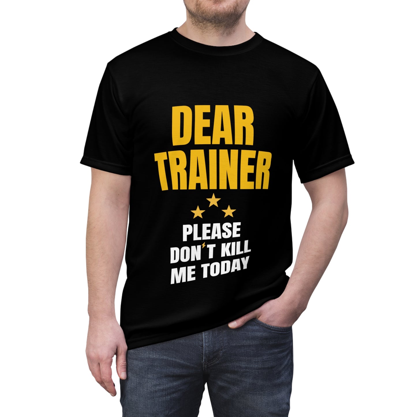 Dear Trainer Unisex Cut & Sew Tee