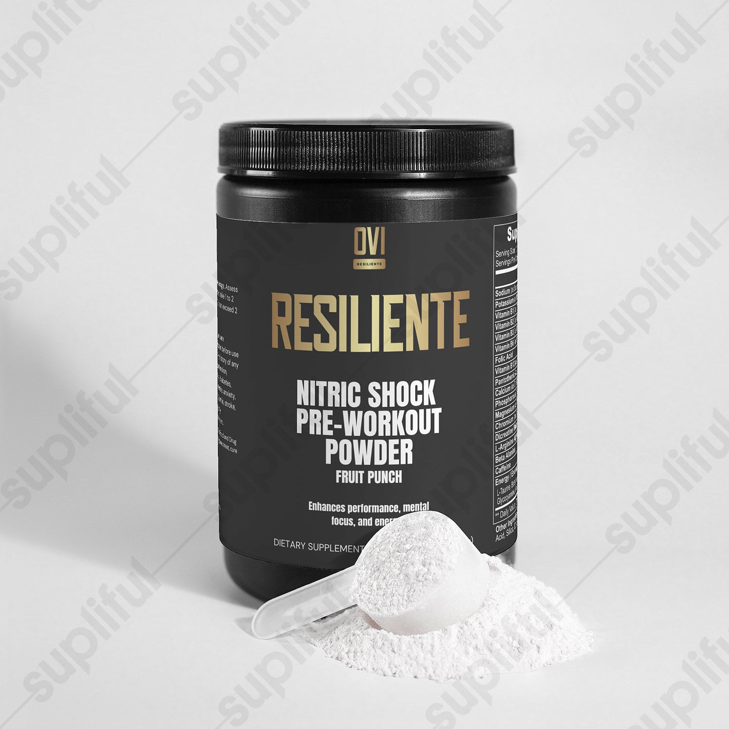 Nitric Shock Pre-Workout Powder (Fruit Punch)