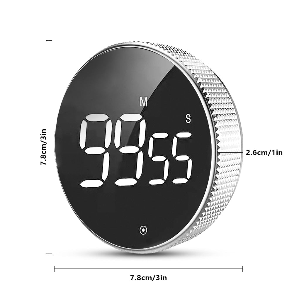 CUBEHEXA™ Magnetic Digital Kitchen Timer