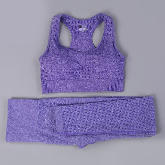 2/3PCS Seamless Women Workout Sportswear