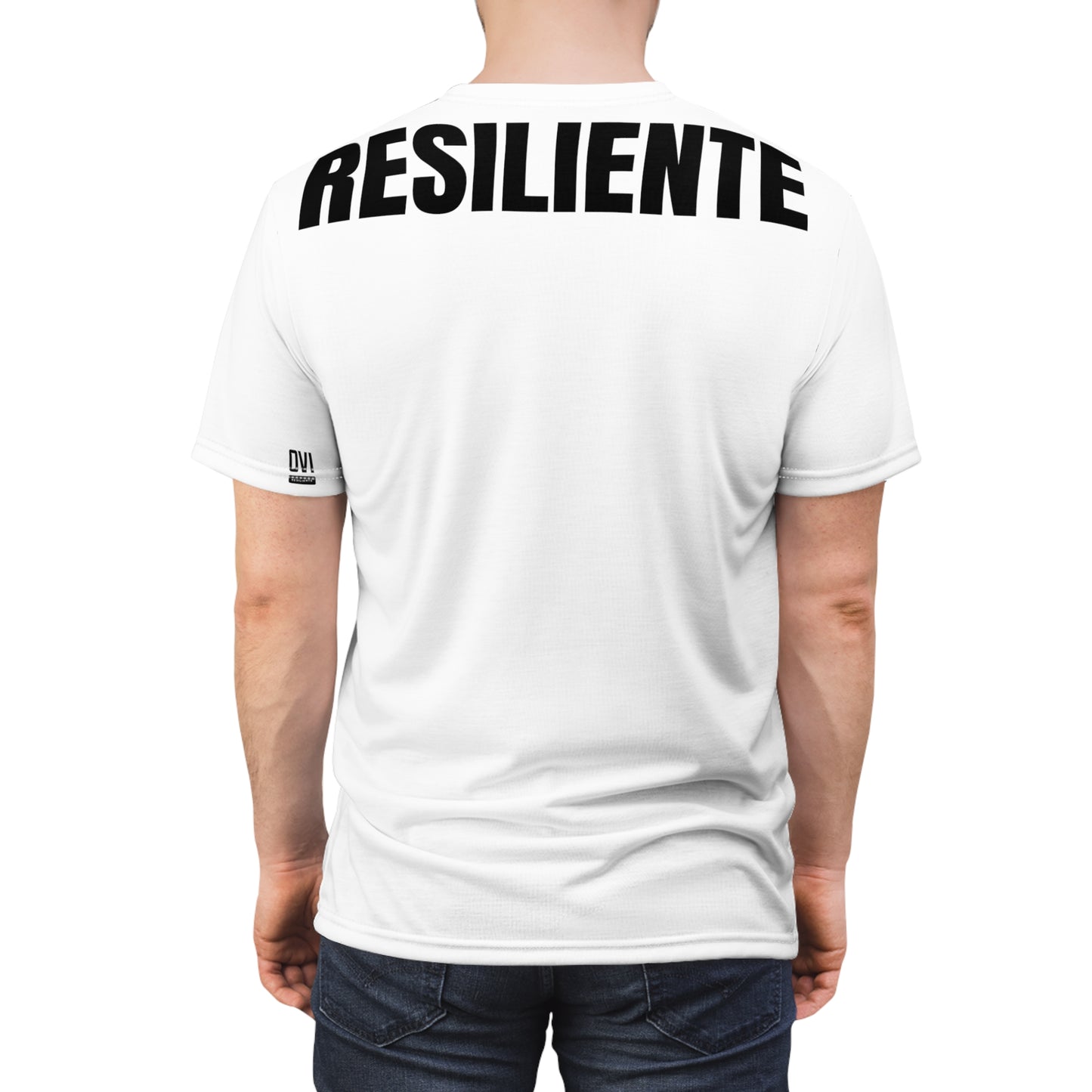 Unisex Cut & Sew Tee RESILIENTE new design